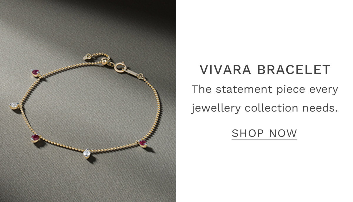 Vivara Lab Diamond Bracelet 1.00ct H/SI in 9K Yellow Gold