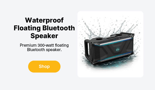 Waterproof Floating Bluetooth Speaker