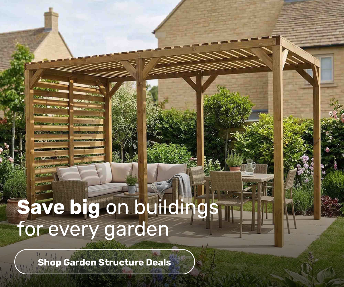 Save big on buildings for every garden