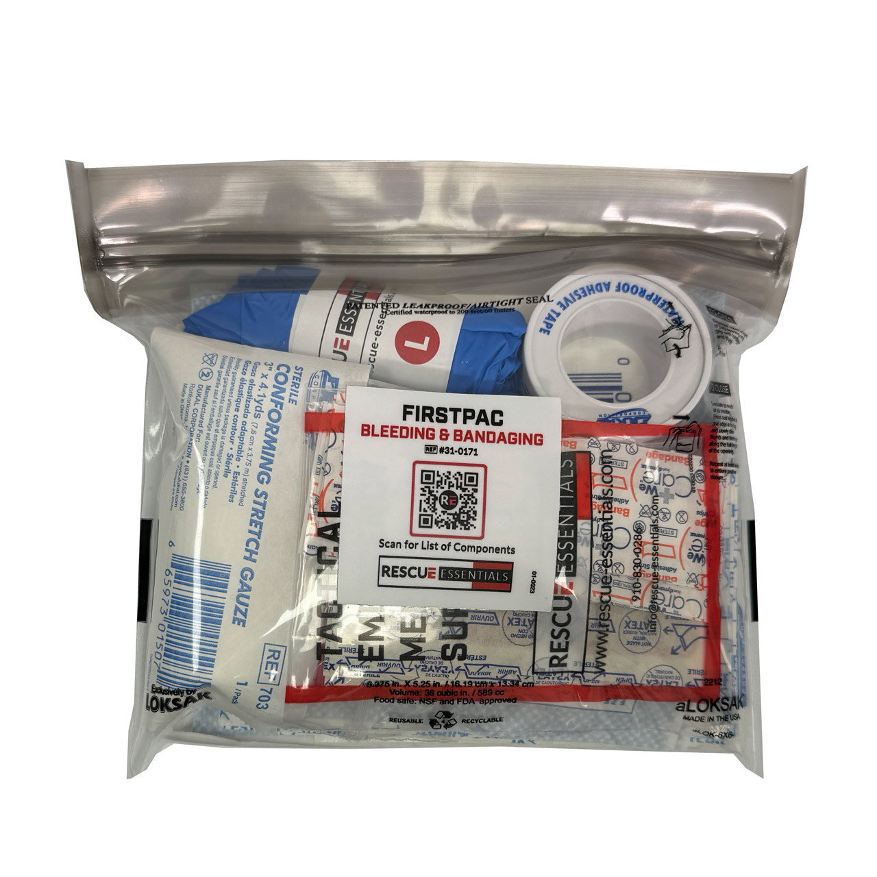 Image of FirstPac Bleeding & Bandaging Module