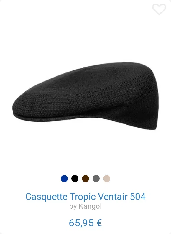 Casquette Tropic Ventair 504 by Kangol