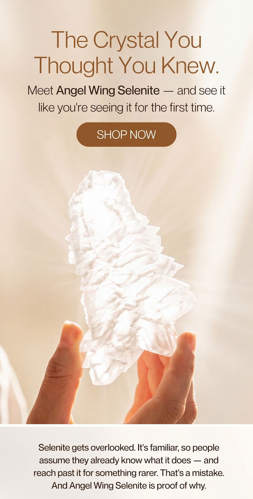 The Crystal You Thought You Knew.