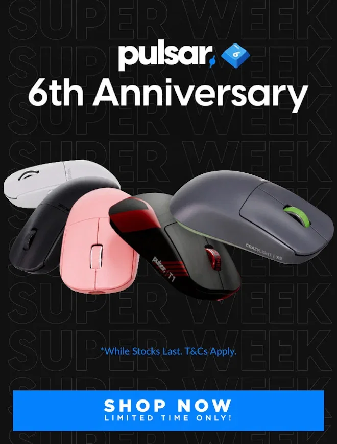 SALE Pulsar 6th Anniversary Sale