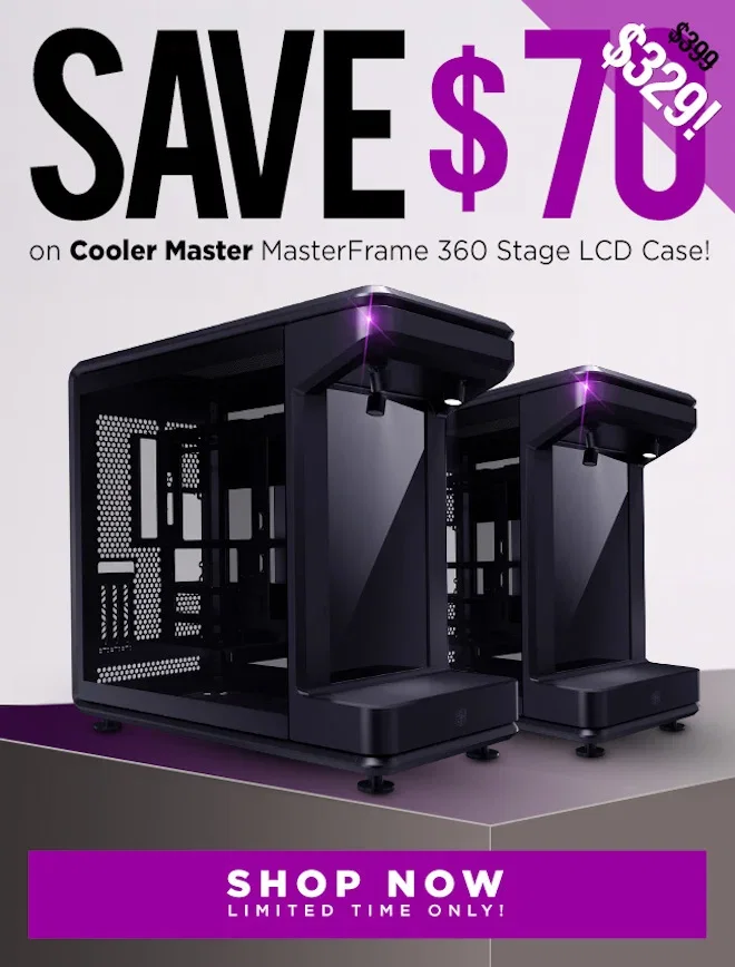 SAVE Cooler Master MasterFrame 360