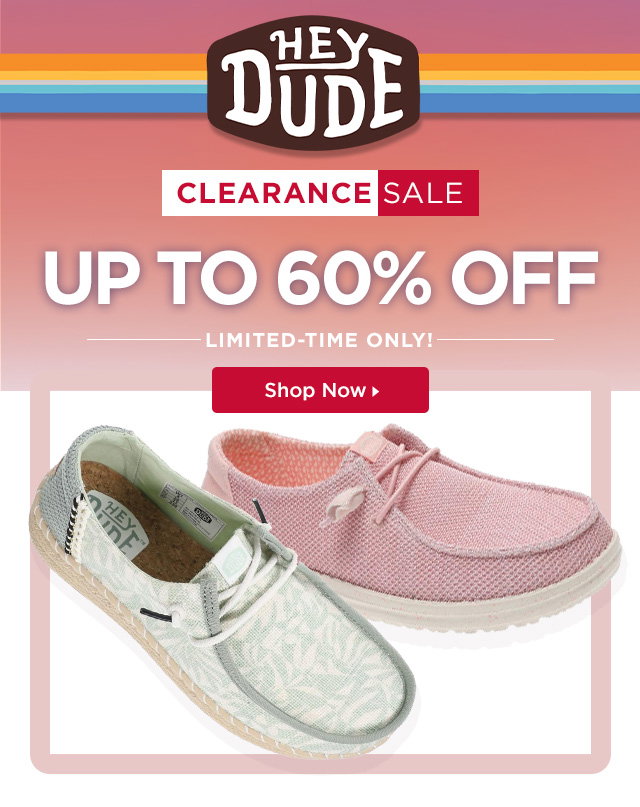 Shop Hey Dude Clearance