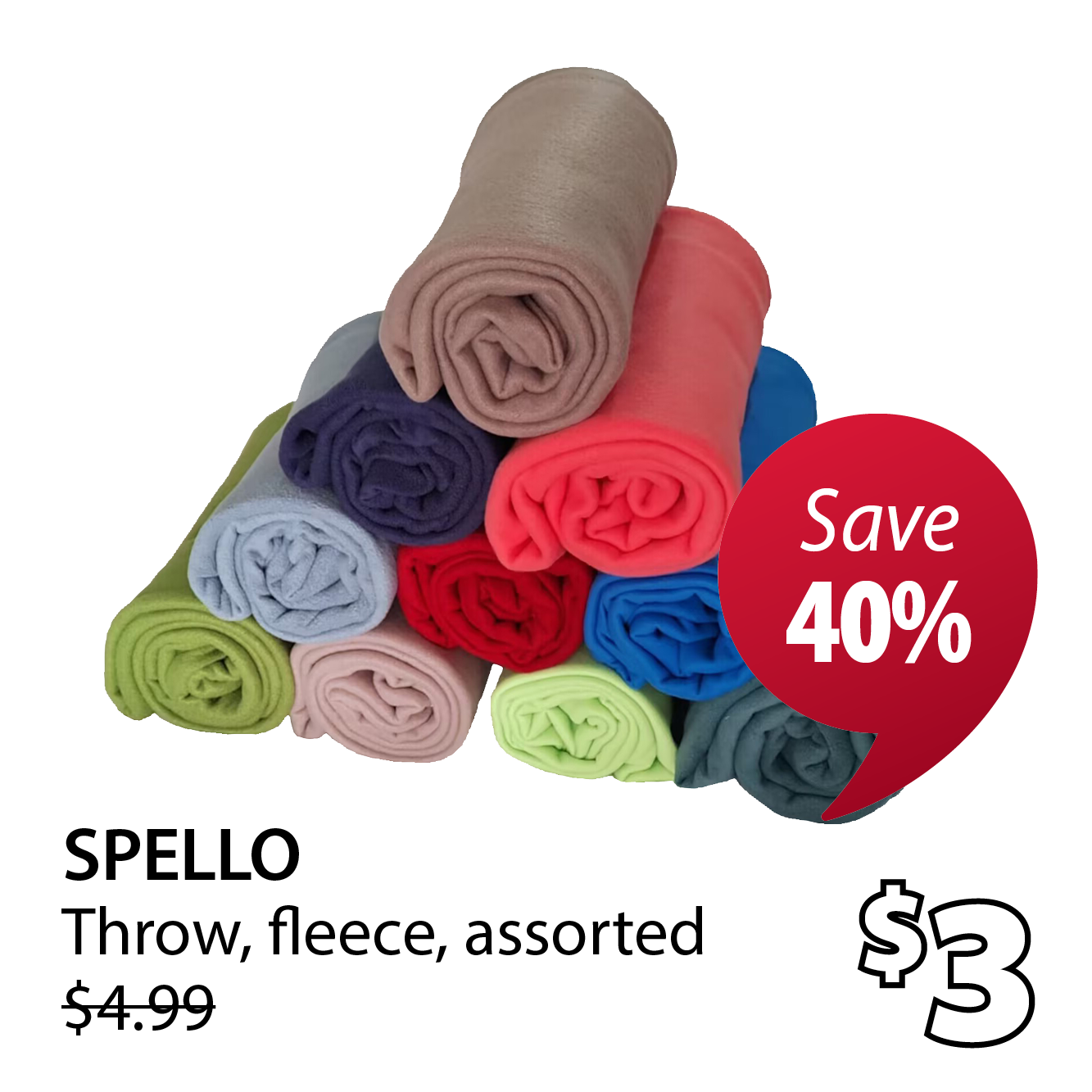 SPELLO Throw | Save 40%