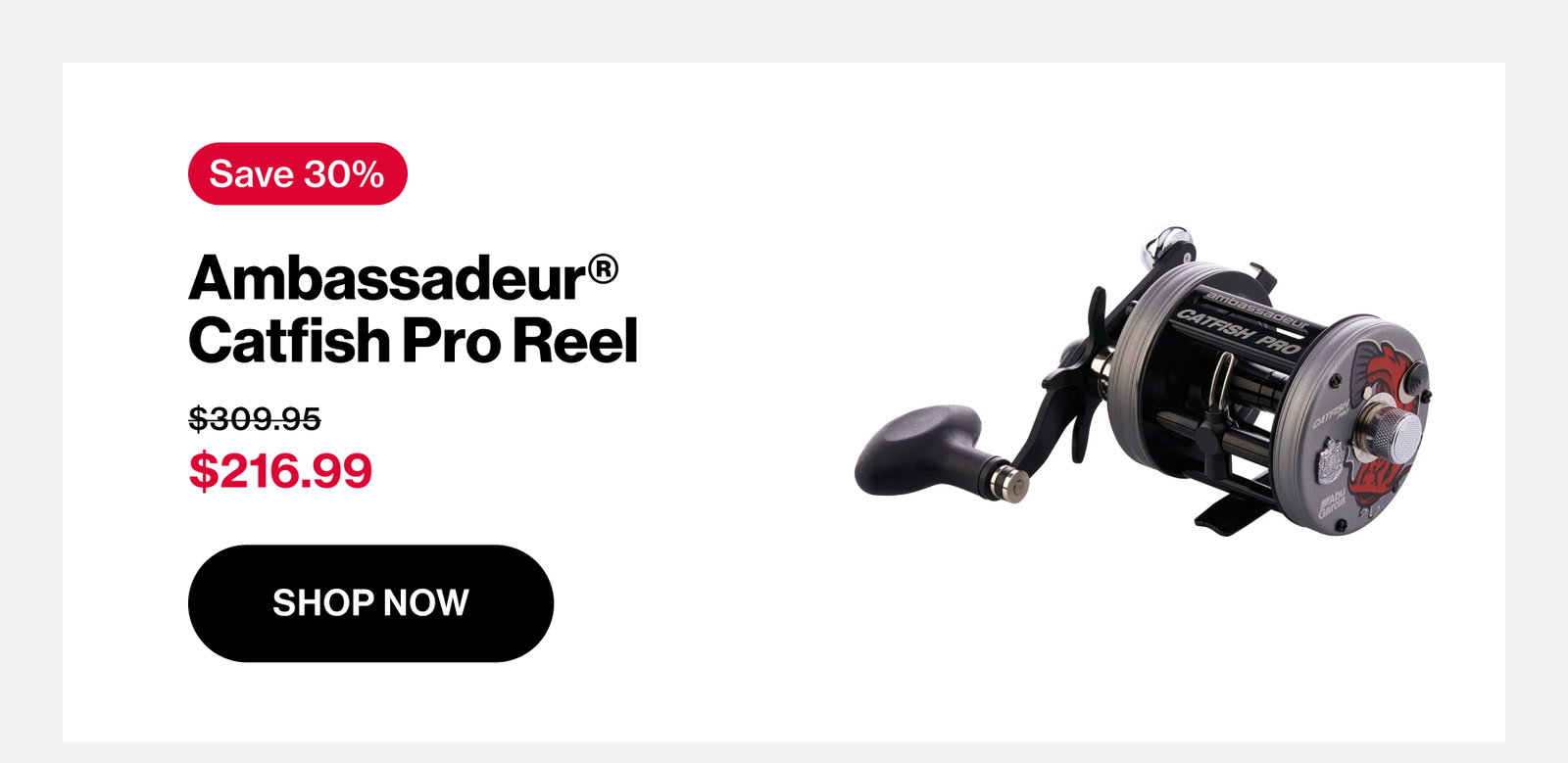 Ambassadeur Catfish Pro Reel