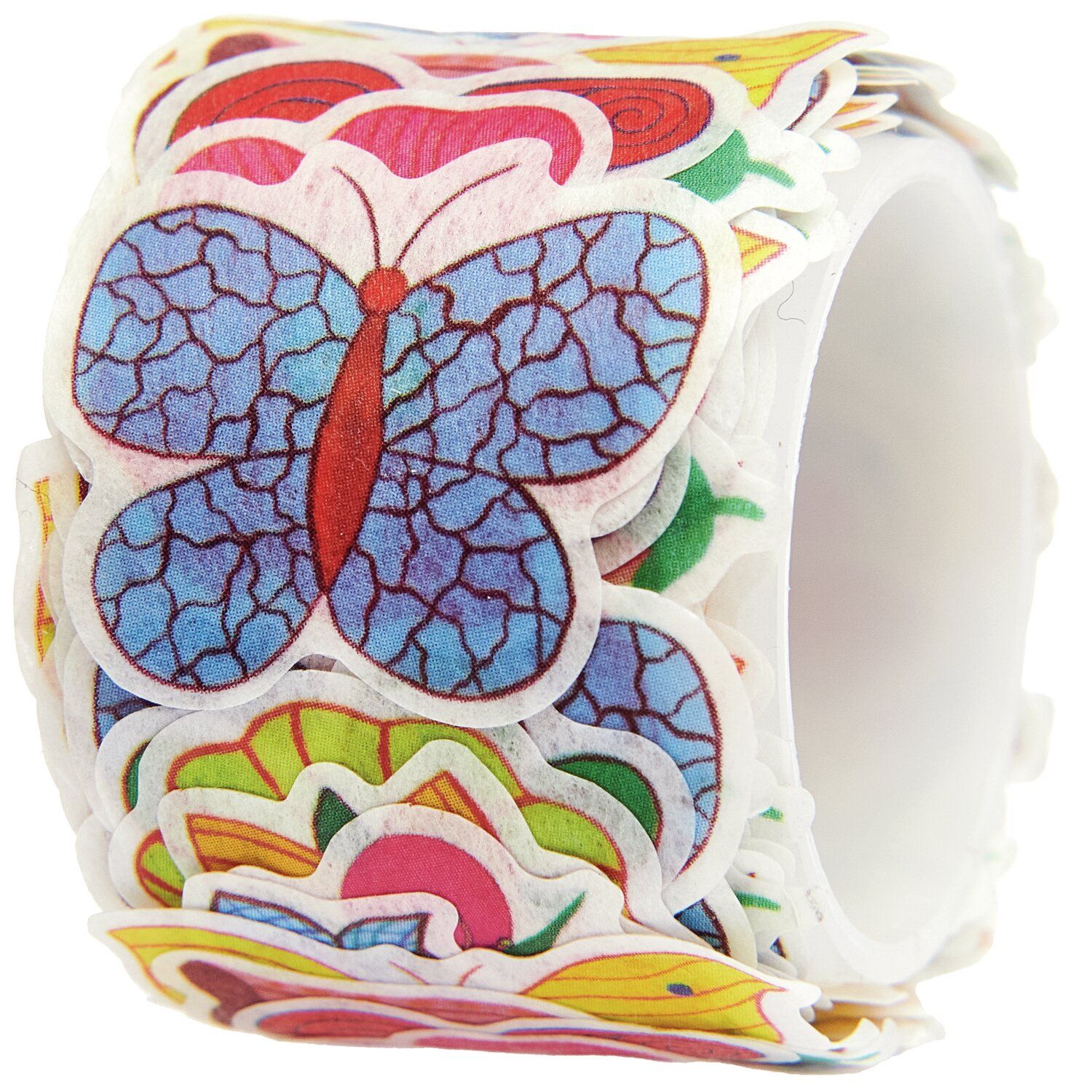 Washi Sticker Midsommar Magic mit Schmetterlingen und Blumenmotiven
