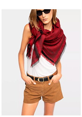Glenn Monogram 135 Scarf