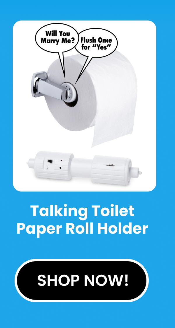Talking Toilet Paper Roll Holder