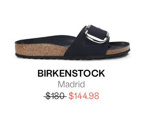 Birkenstock Women's Madrid Big Buckle Sandals in Black