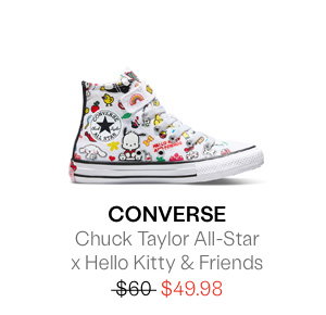 Converse Little Kids Chuck Taylor All-Star x Hello Kitty & Friends Hi-Sneakers in White