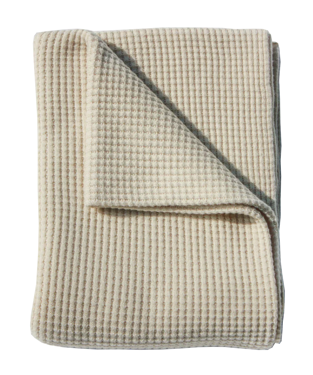 Image of Adult Popcorn Blanket - Cream