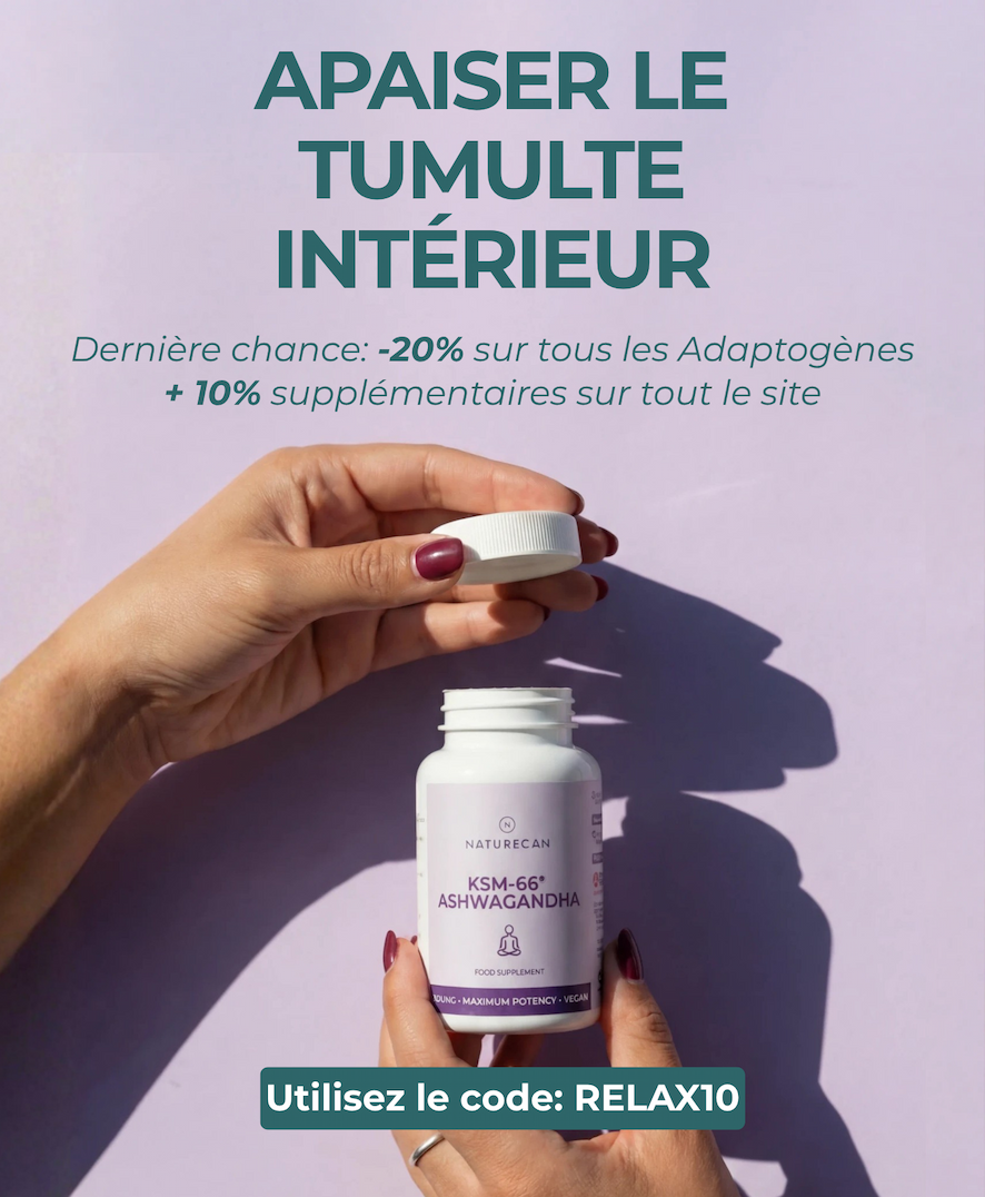 Calm the internal noise - Last chance to get 20% off all adaptogens