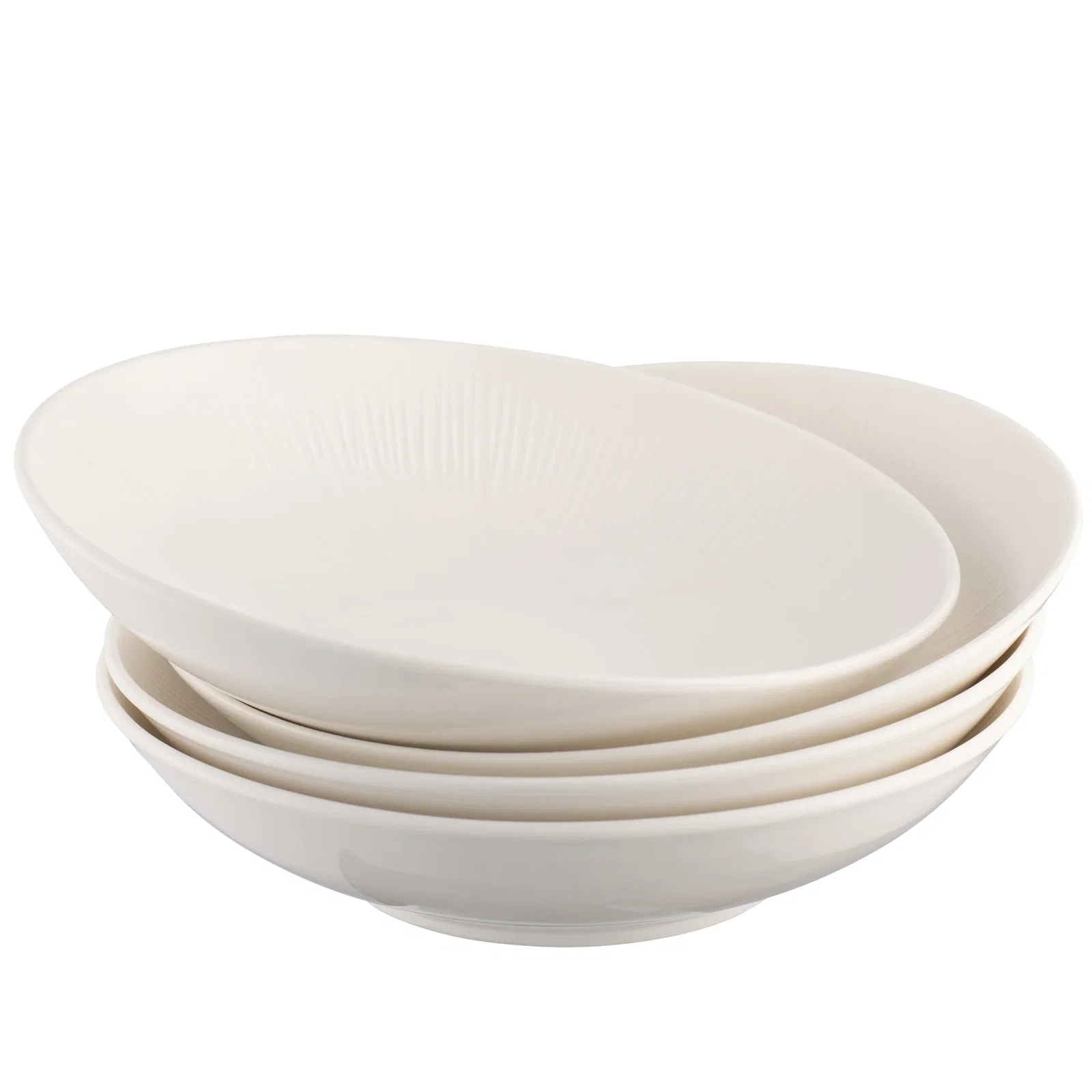 Image of Belleek Living Erne Pasta Bowls Set of 4