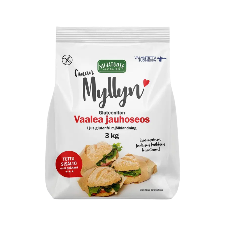 Image of Virtasalmen viljatuote, Vaalea Jauhoseos 3kg