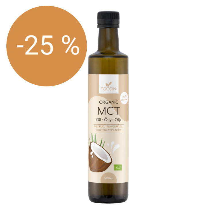 Image of MCT-öljy, Luomu, 500ml