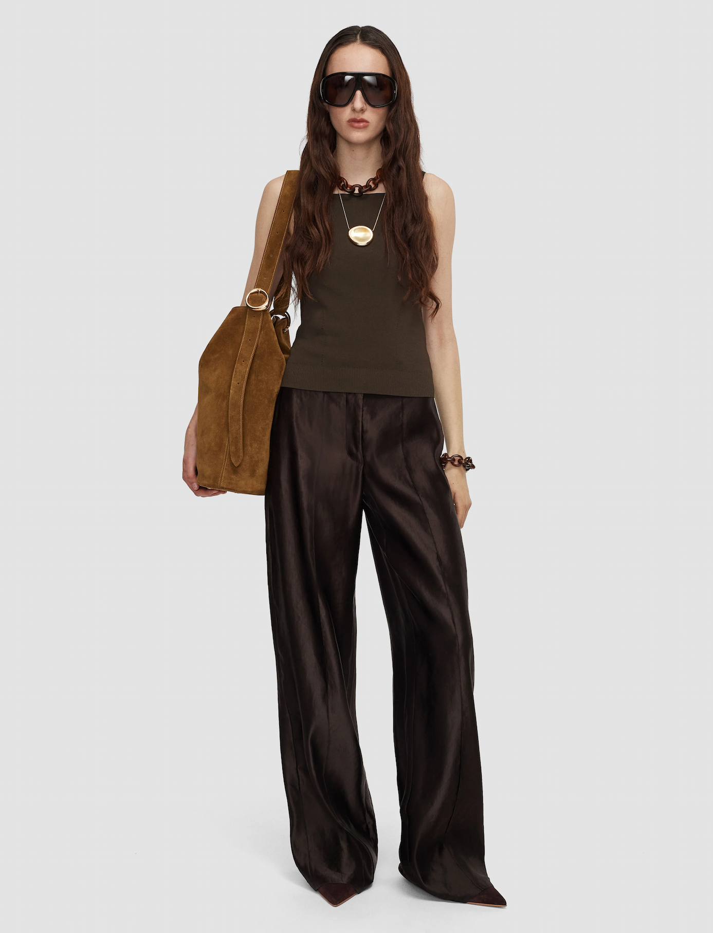 Jnane Silk Linen Blend Trousers