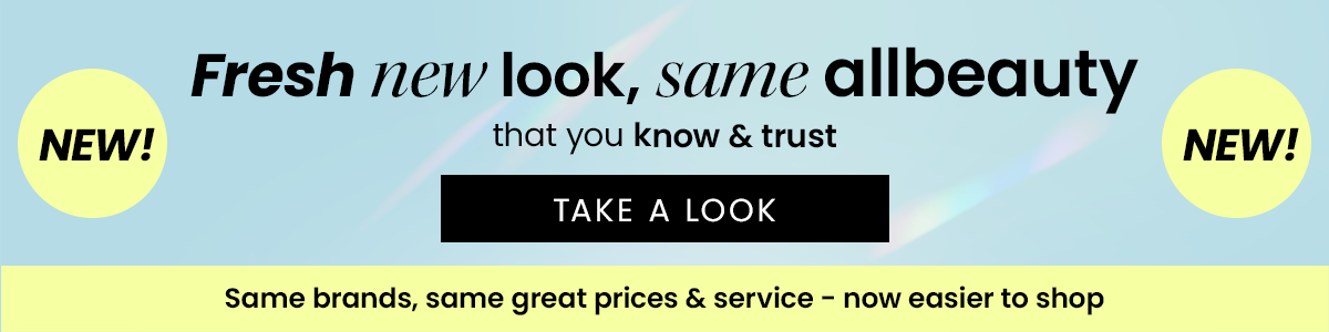 Fresh New Look, same allbeauty that you know & trust! Take a look....