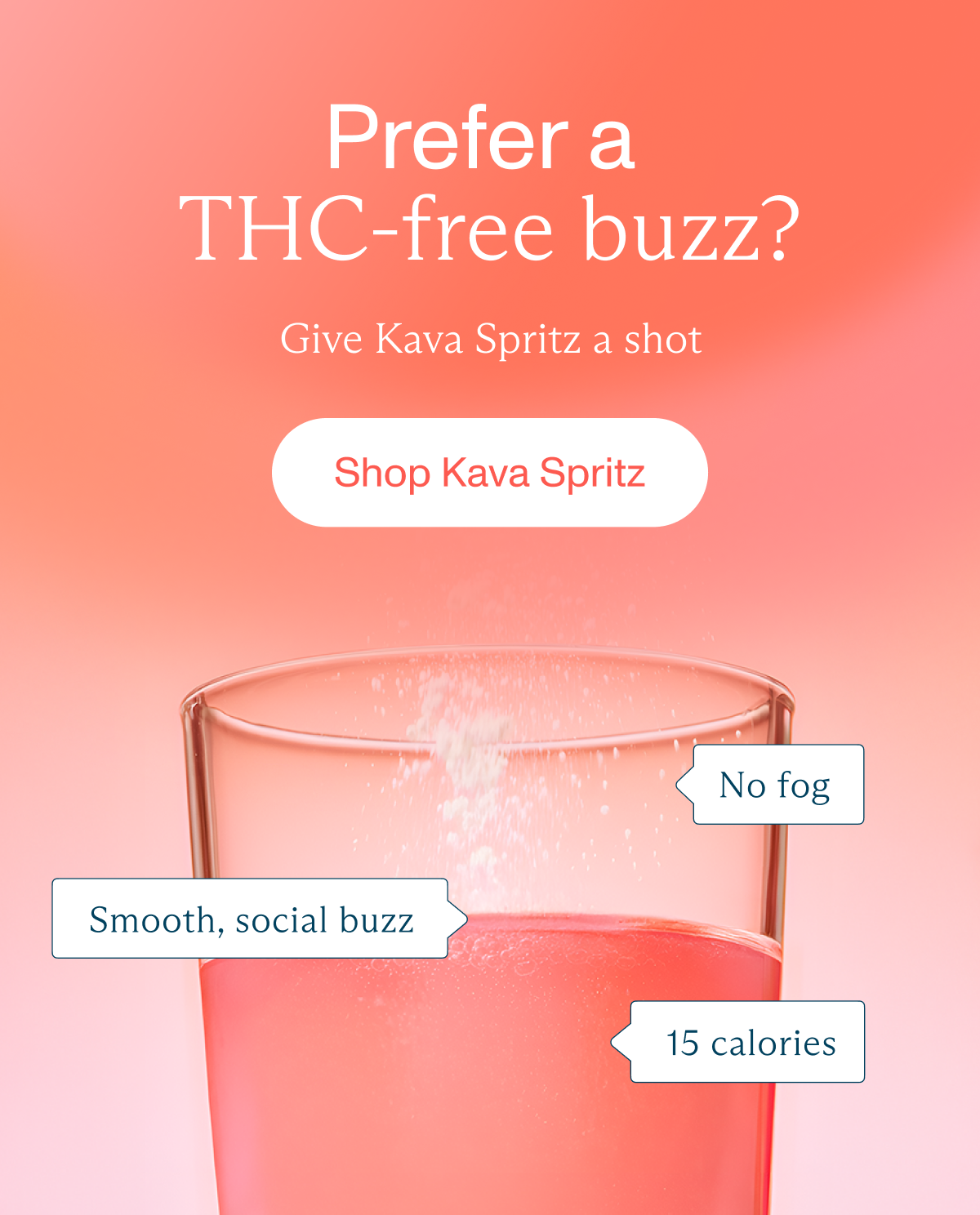 Prefer a THC-free buzz? Give Kava Spritz a shot