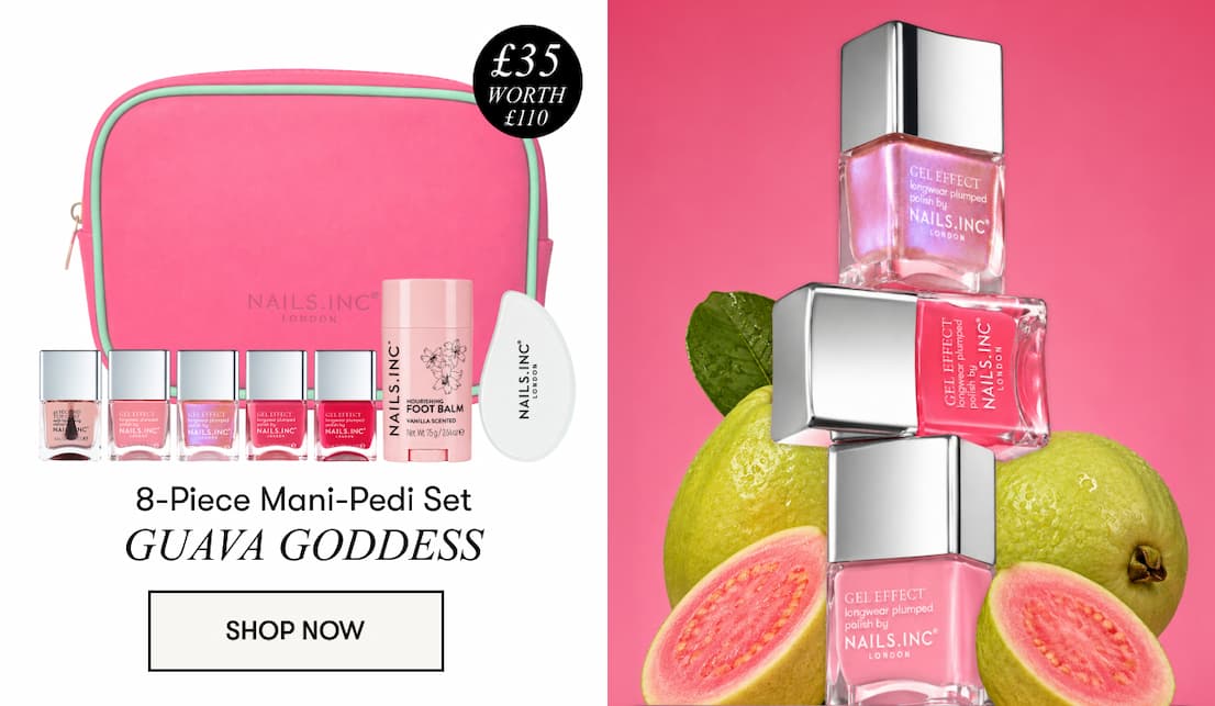 Guava Goddess nail polish set