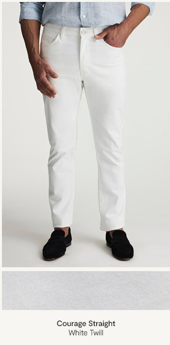 Courage White Twill