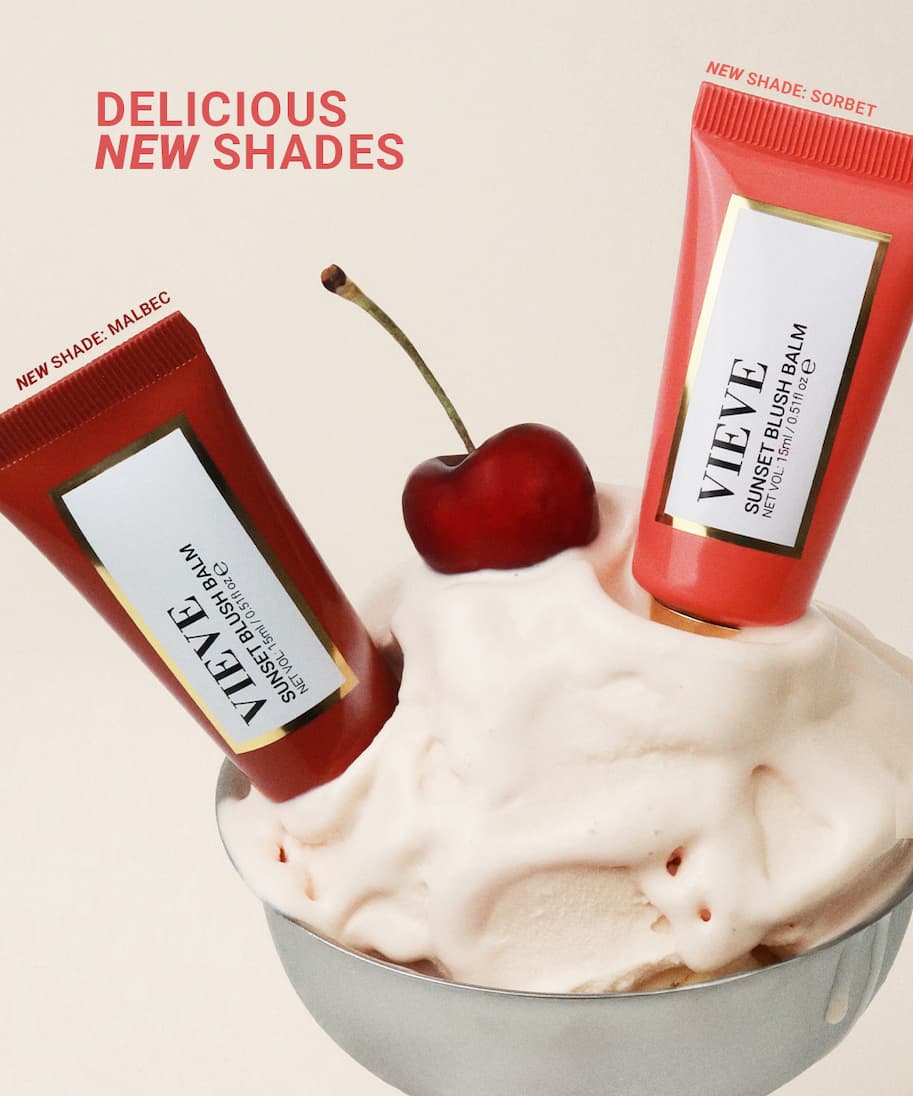 NEW: SUNSET BLUSH BALM SHADES
