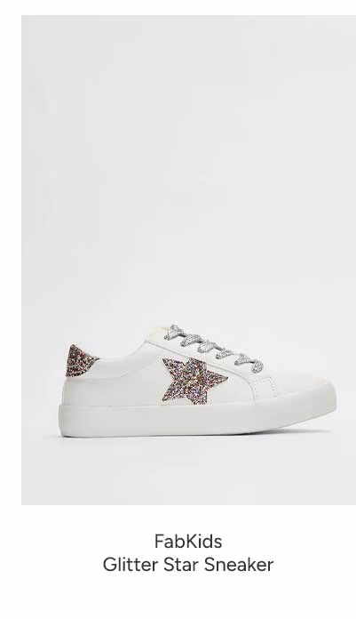 Glitter Star Sneaker