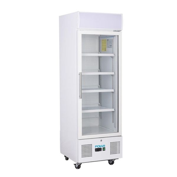 Polar G-serie display koeling 218L wit | DM075 | 57,5x53x169,2(H)cm
