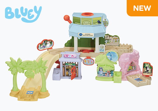 VTech Toot-Toot Drivers Bluey Ice Cream Adventure Playset