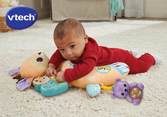 VTech Baby 4-in-1 Tummy Time Fawn Pillow