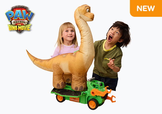 PAW Patrol The Dino Movie Vehicle Megasaurus Dino
