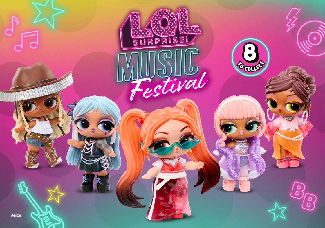 LOL Surprise Music Festival Tots