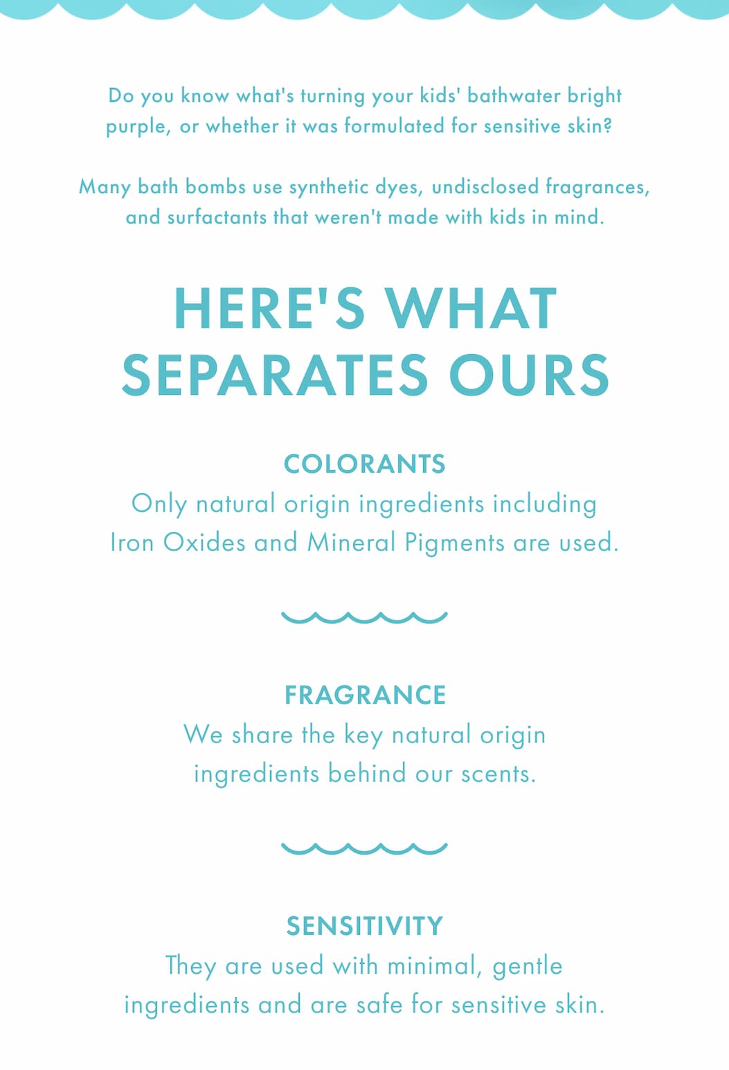 HERE'S WHAT SEPARATES OURS