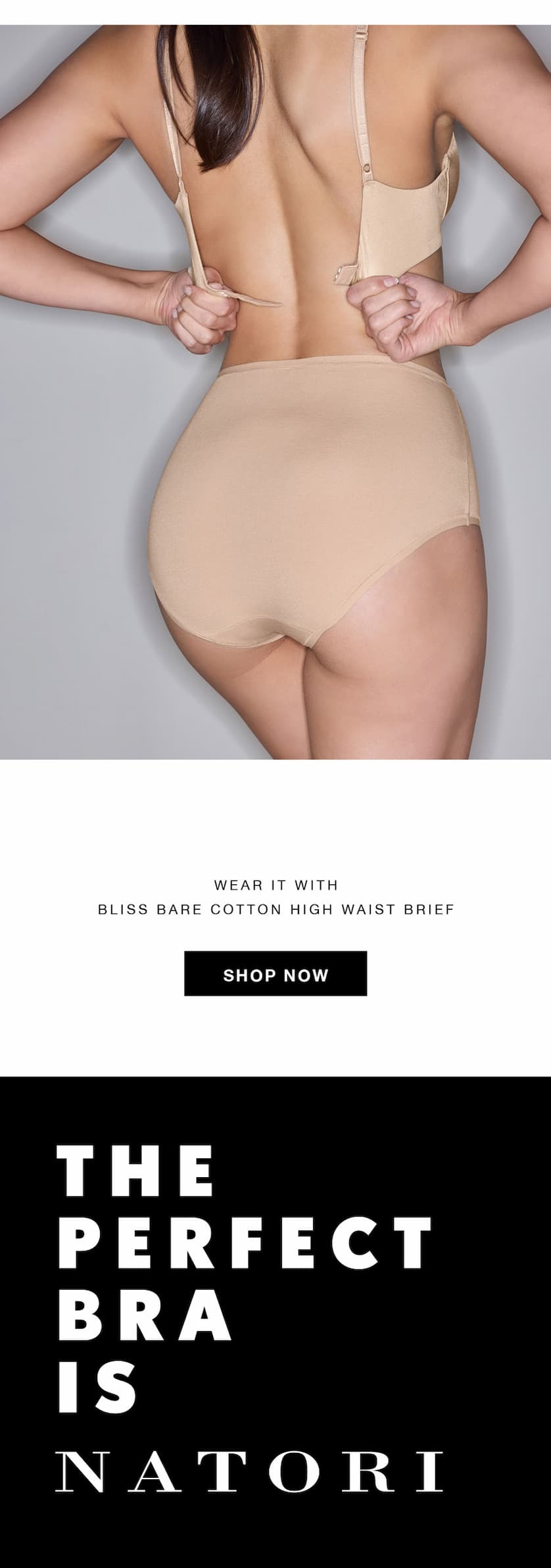 Wear it with Bliss Cotton High Waist Brief