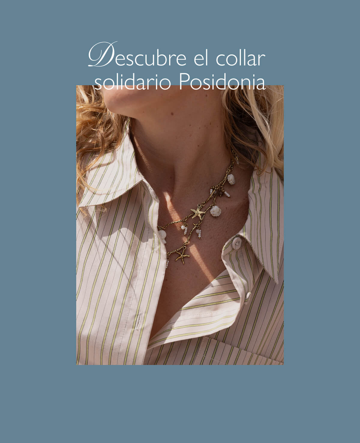 Descubre el collar solidario Posidonia