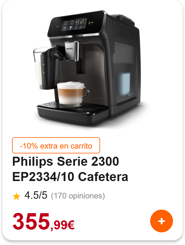 Philips Serie 2300 EP2334/10 superautomática