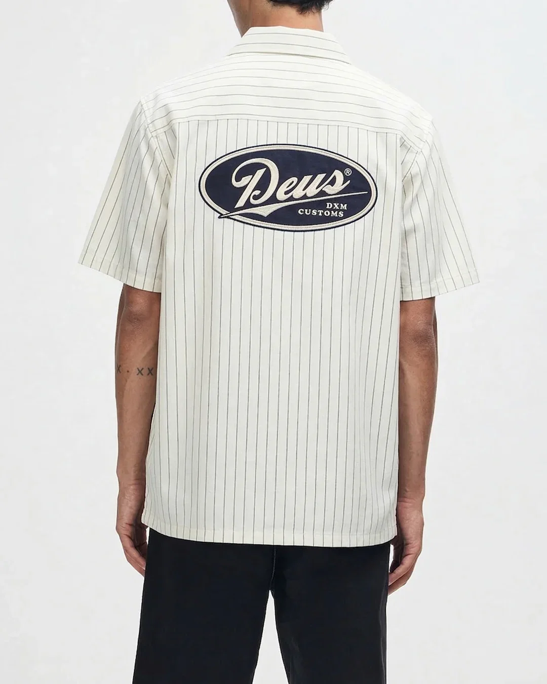 Image of Forecourt Stripe Shirt - Dirty White