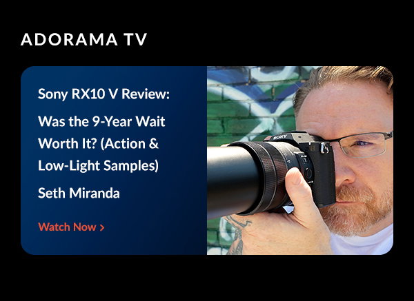 Sony RX10 v Review