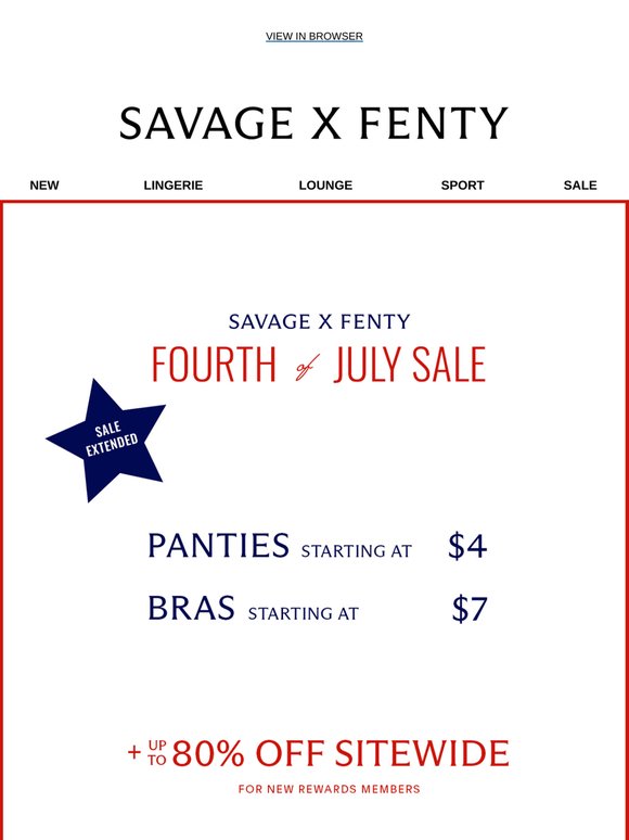 Surprise! Up to 80% Off Is Extended