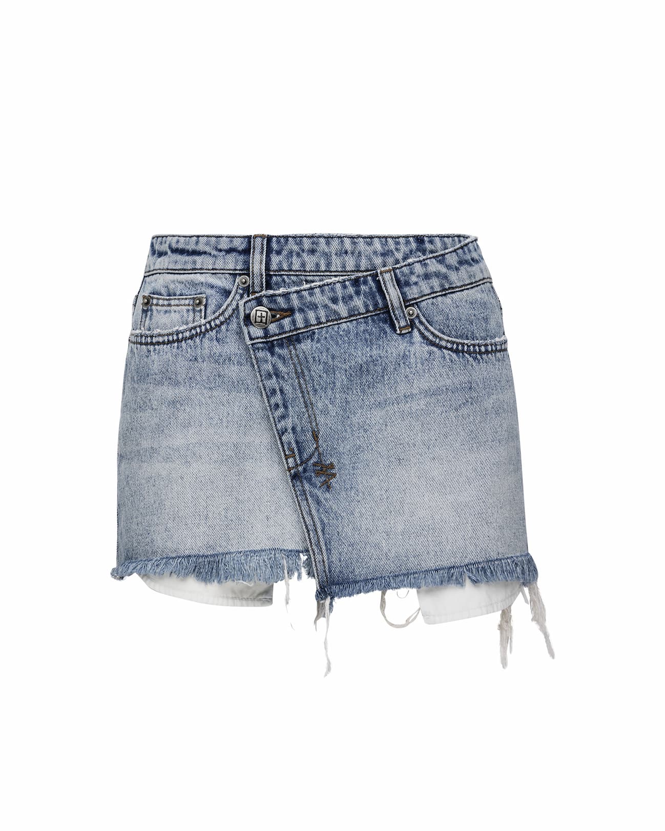 MICRO MINI RAP SKIRT VAPOUR