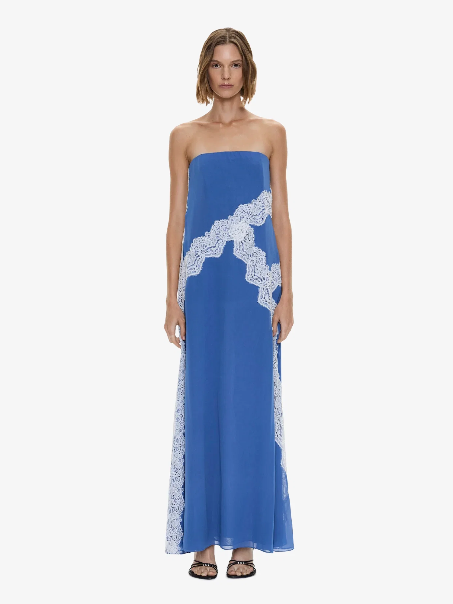 Image of Verve Lace Strapless Dress