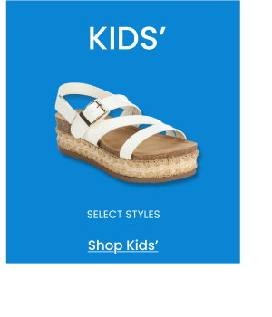 Kids' Sandal Blowout starting at $14.98 Select Styles