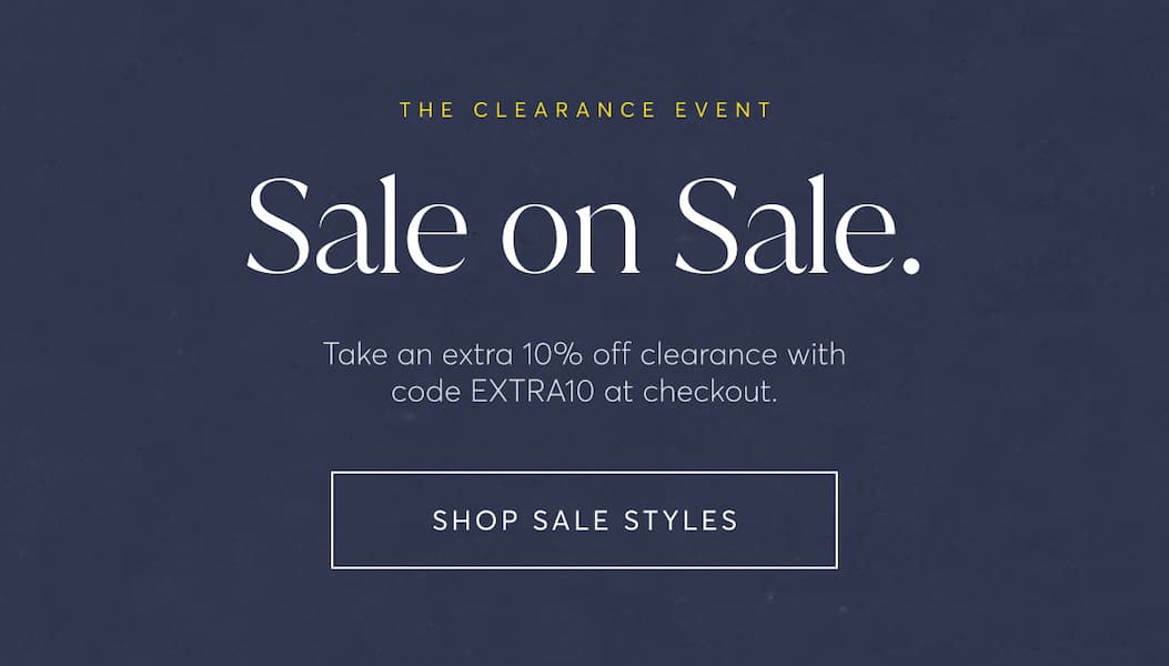 SALE ON SALE | SHOP SALE STYLES