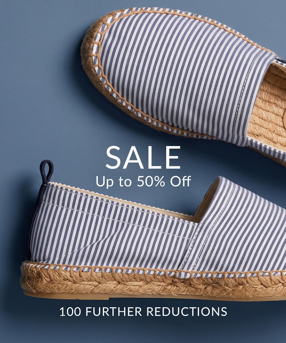 100 Further Reductions - Up to 50% off