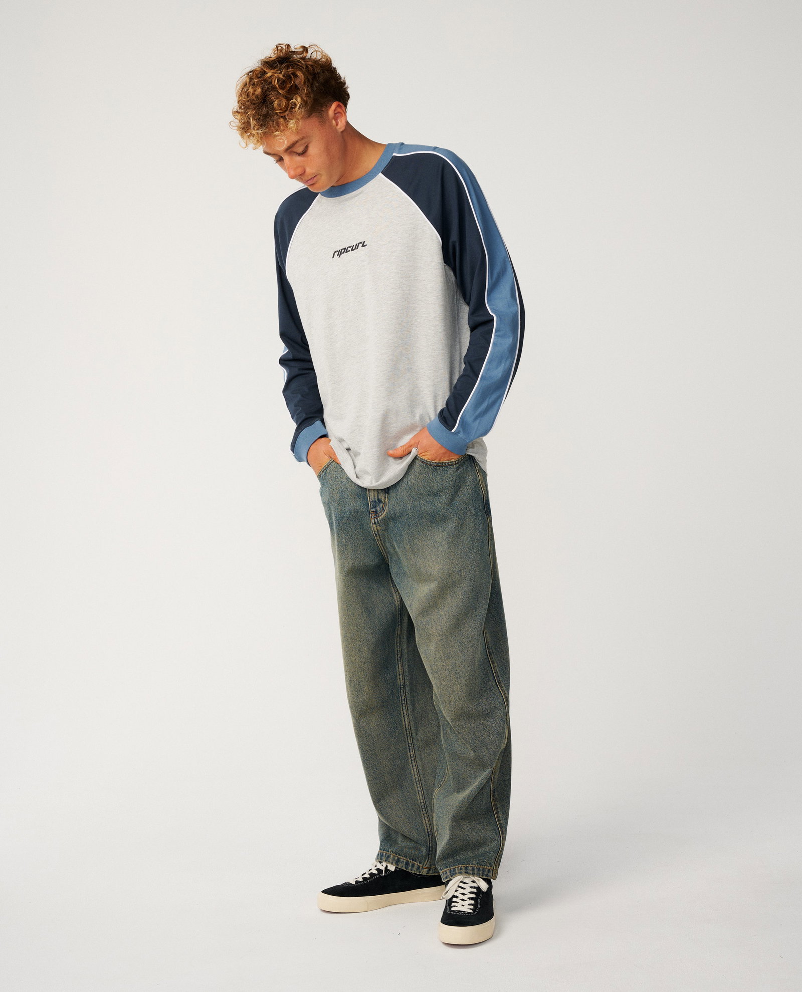 Archive Sandman Panel Long Sleeve Tee