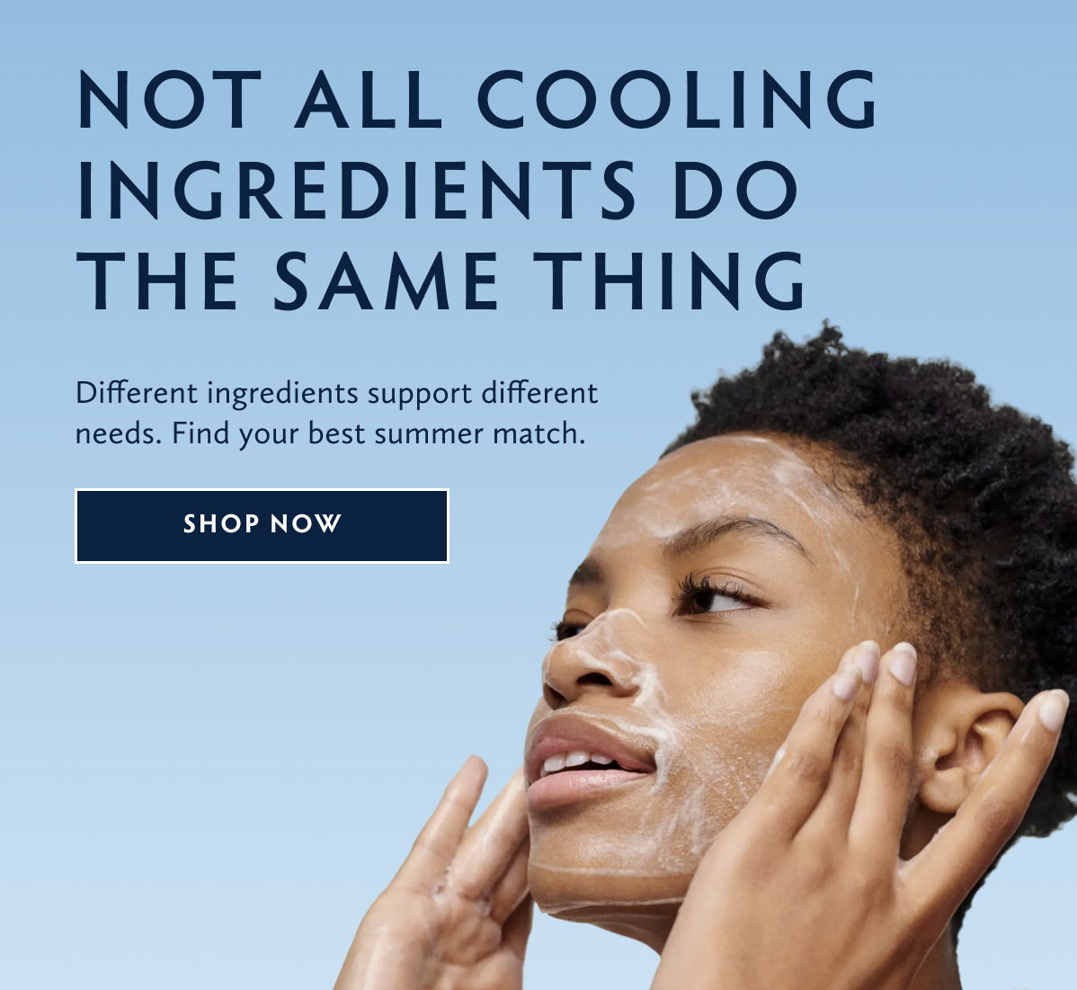 Not All Cooling Ingredients Do The Same Thing