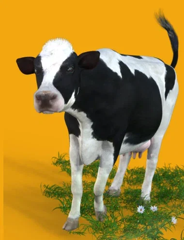 Cow for Daz Horse 3