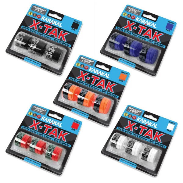 Image of Karakal X-Tak Overgrip (3 Pack)