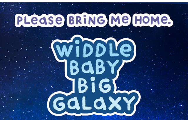 Kaleidos Creative. Widdle Baby Big Galaxy blind box figures